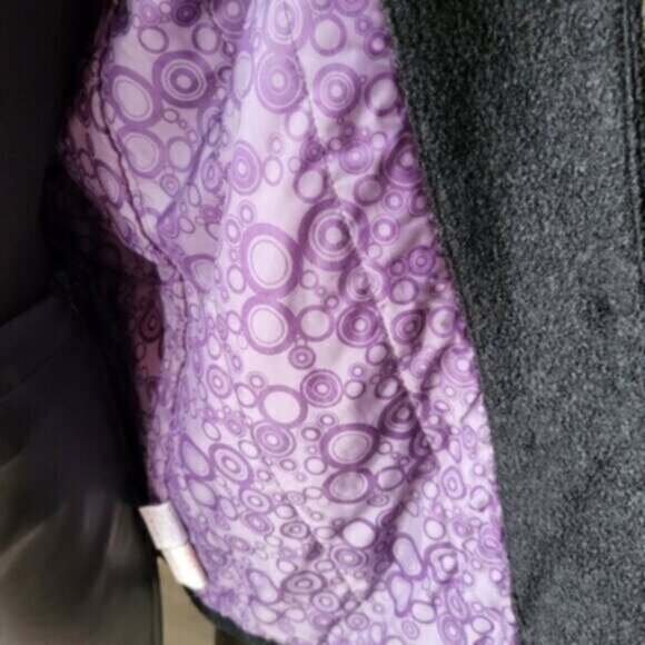 Point Zero Girls Wool Coat Sz 14/16 Youth - Picture 10 of 12